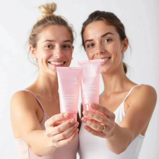 Maschera coreana al collagene